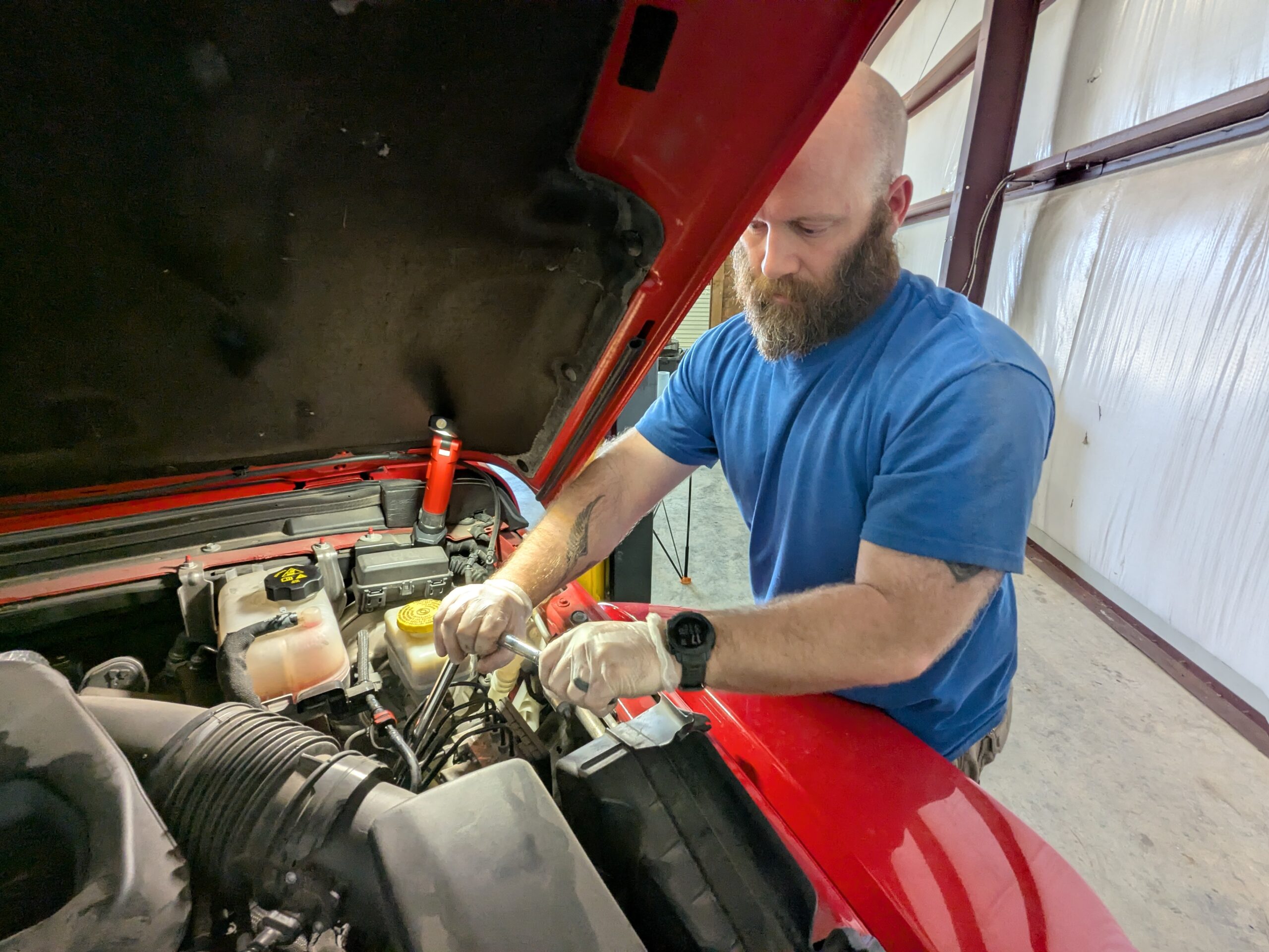 Maintenance on cars